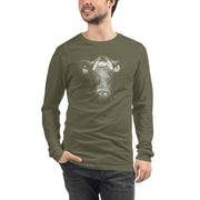 MEN'S MONTANA COW LONG SLEEVE TEE - Wilder