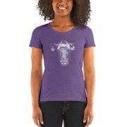 WOMEN'S MONTANA COW SHORT SLEEVE TEE - Wilder