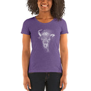 WOMEN'S MONTANA BISON SHORT SLEEVE TEE - Wilder